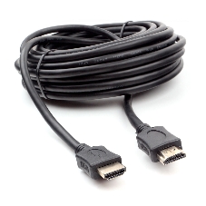 Кабель HDMI Cablexpert CC-HDMI4L-10M, 10м, v2.0, 19M/19M, серия Light, черный, позол.разъемы, экран, пакет