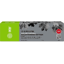 Картридж перезаправляемый струйный Cactus CS-R-PFI107BK черный для Canon imageProGRAF iPF670/680/685/770/780/785 без чипа