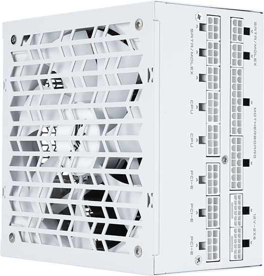 Блок питания SAMA P1200 белый (XPH1200-AP), 1200W 80 PLUS Platinum (ATX, 3.1, PCIe 5.0, Full modular, 1x24(20+4)pin mesh 600мм, 2xCPU 8(4+4)pin 700мм, 3xPCIe*2 8(6+2)pin 600мм, 1x12VHPWR PCIe 5.1 12+4pin 600W 600мм, 4xSATA*3 450+150+150+150мм, 4xMOLEX4pin*3 450+150+150+150мм, Active, 140x140мм, 150x150x86мм, APFC, OVP, UVP, SCP, OCP, OTP, OPP, SIP, белый)