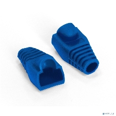 Колпачок ExeGate BC45-100-BL изолирующий для коннектора RJ-45, синий (100 шт)