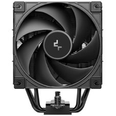 Кулер для процессора DEEPCOOL AK500 G2 LGA1851/1700/1200/115X/AM5/AM4 (9шт/кор, TDP 240W, PWM, Fan 120мм, 5 тепл. трубок, Copper Base, Wood-grain top cover, черный) RET (R-AK500G2-BKNNMN-GJD)