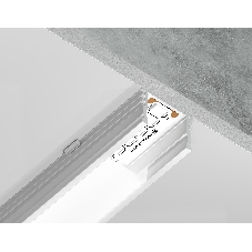 Алюминиевый профиль Ambrella light GP1750WH белый 2000*15.7*12