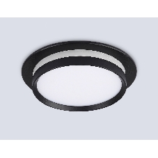 Светильник Ambrella light TN5215 BK черный GX53 max 15W D105*40