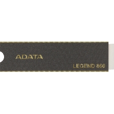 Накопитель SSD ADATA LEGEND 860, 500Gb, PCIe 4.0 x4, M.2 2280, NVMe, R/W 5000/3000, с радиатором