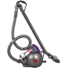 Пылесос Dyson CY28 Parquet 2 серый/фиолетовый, 170/600 Вт, уборка сухая, пылесборник контейнер 1.5 л
