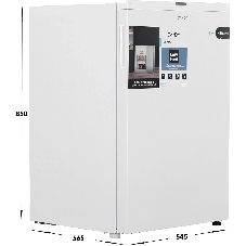 Морозильная камера Candy CUF90WA белый, 90л, 3 ящика
