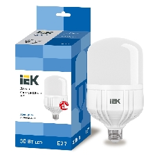 Лампа светодиодная IEK LLE-HP-30-230-65-E27 HP 30Вт 230В 6500К E27