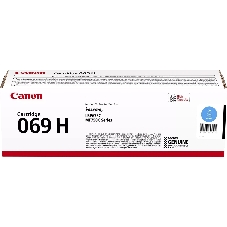 Картридж лазерный Canon 069HC (5097C002/004) голубой (5500 стр., повышенной емкости) для Canon MF752Cdw/754Cdw, LBP673Cdw
