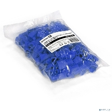 Колпачок ExeGate BC45-100-BL изолирующий для коннектора RJ-45, синий (100 шт)