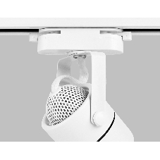 Трековый однофазный светильник со сменной лампой Ambrella light GL5101 WH белый GU10 max 12W