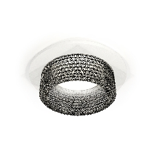 Комплект встраиваемого светильника Ambrella light XC6512041 SWH/BK белый песок/тонированный MR16 GU5.3 (C6512, N6151)