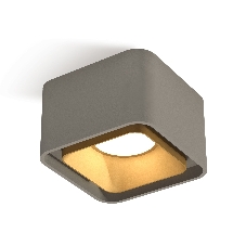 Светильник Ambrella Light XS7834004 SGR/SGD серый песок/золото песок MR16 GU5.3 (C7834, N7704)