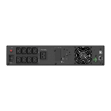 Источник бесперебойного питания CBR PLS-3KRT-8I-LCHERSC / 3000ВА / 2700Вт / 9 x C13,HID-USB, RS232, EPO, SNMP slot