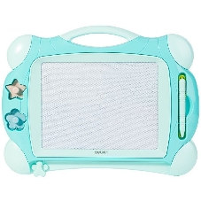 Доска для рисования Deli 50302BLUE магнитные прямоугольная 32.5х25.4мм синий