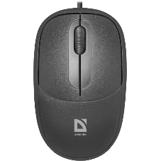 Мышь проводная Defender Datum MS-980 черный, 1000 dpi, USB, кнопки - 3