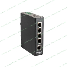 Коммутатор промышленный неуправляемый D-Link DIS-100E-5W/A1A с 5 портами 10/100Base-TX, функцией энергосбережения и поддержкой QoS