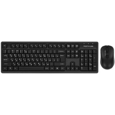 Комплект клавиатура+мышь A4Tech FStyler FG1200S беспроводной, USB, чёрный
