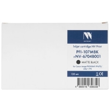 Картридж струйный NVPrint PFI-107MBK (NV-6704B001) Matte Black для Canon imagePROGRAF iPF670/680/770 (130 мл)