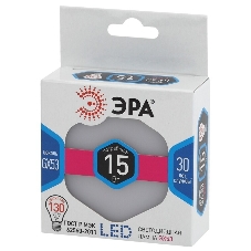 Лампа светодиодная ЭРА LED GX-15W-840-GX53