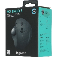 Трекбол Logitech Trackball MX Ergo S графитовый оптическая 2048dpi беспров. BT/Radio USB (910-007261)
