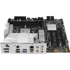 Материнская плата MSI PRO B860M-A WIFI6E, LGA1851, Intel B860, 4xDDR5, 4xSATA, 3xM.2 PCIe, 4xPCIe x16 (1x5.0 x16, 3x4.0), 1xHDMI, 1xDisplayPort, 1x 5Gb LAN, 6xUSB (2xUSB 2.0, 2xUSB 5Gbps Type-A, 1xUSB 5Gbps Type-C, 1xUSB 10Gbps Type-A), 3x3.5 мм, 7.1, mATX