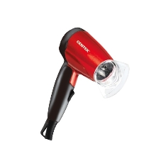 Фен Centek CT-2230 RBL красный/черный, 1200 Вт, компактный
