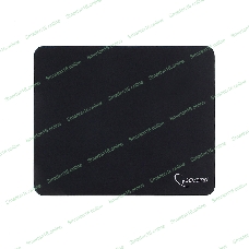 Коврик для мыши Gembird MP-BLACK, черный, размеры 250x200x2мм, полиэстер/резина