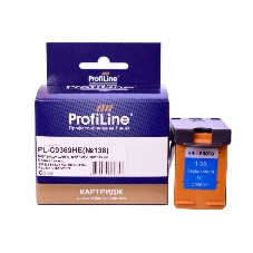Картридж струйный ProfiLine PL-C9369HE №138 для принтеров HP DJ 5443/5743/5943/D4163 PSC1513/1613/2353 Color водные