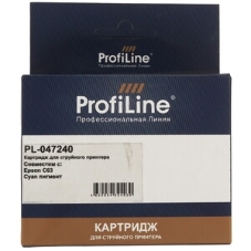 Картридж струйный ProfiLine PL-047240 для принтеров Epson StylusC63 Cyan пигмент