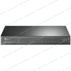 Коммутатор TP-Link JetStream 8-Port Gigabit Smart Switch with 4-Port PoE+, 4× Gigabit PoE+ Ports, 802.3at/af, 62 W PoE Power, Desktop Steel CaseIntegration with Omada SDN Controller, 802.1Q VLAN, STP/RSTP/MSTP, IGMP Snooping, 802.1p/DSCP QoS, ACL, 802.1x, Radius/Tac