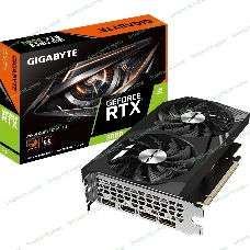 Видеокарта GIGABYTE NVIDIA GeForce RTX 3050 8Gb GDDR6 128bit 2xHDMI 2xDP