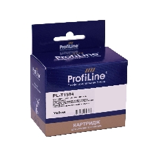 Картридж струйный ProfiLine PL-T1304 для принтеров Epson Stylus SX525WD/SX535WD/SX620/Office B42WD/BX525/BX535/BX625FWD/BX635FWD/BX925/BX935/WorkForce 525/630/3010/3520DWF/3530/3540/7015/7515/7525 с чернилами Yellow 10,1 мл