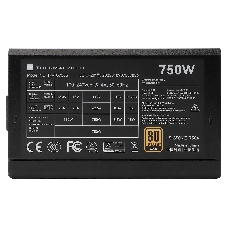 Блок питания Thermalright, 750W 80+ Gold (ATX, 3.0, PCIe 5.0, Non-modular, 1x24(20+4)pin, 1xCPU 8(4+4)pin, 2xPCIe*2 8(6+2)pin, 5xSATA3, 1x12+4pin (12VHPWR PCIe 5.0 12+4pin 600mm), 3xMOLEX4pin, Active, 120x120мм, 150x140x86mm, APFC, black)