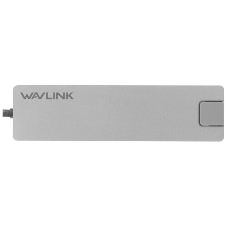USB-концентратор WAVLINK USB Type-C, USB Type-C/USB 3.0/USB 2.0/HDMI/Gigabit LAN/SD/Micro SD, USB