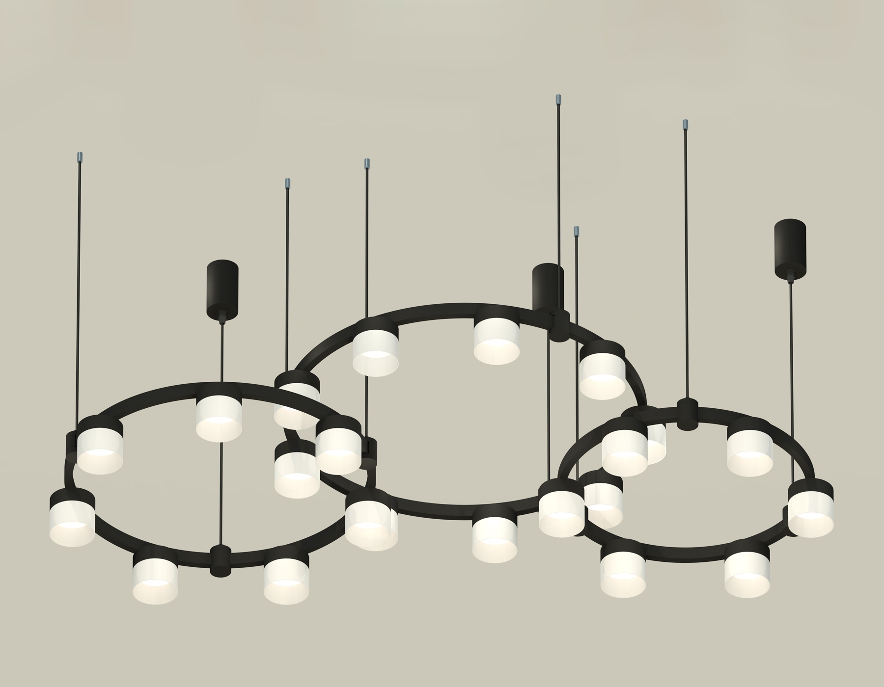 Светильник Ambrella light XR92092210/22 SBK/FR черный песок/белый матовый GX53 (A9209, C9242, C9238, C9232, N8402)