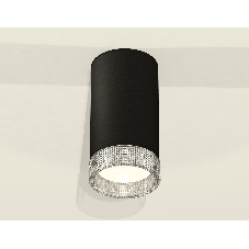 Светильник Ambrella Light XS8162010 SBK/CL черный песок/прозрачный GX53 (C8162, N8480)