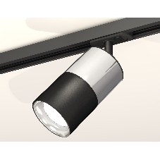 Светильник Ambrella light XT7402070 SBK/PSL/PBK черный песок/серебро полированное/черный полированный MR16 GU5.3