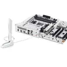 Материнская плата ASUS X870 MAX GAMING WIFI7 W, AM5, AMD X870, 4xDDR5, 4xSATA, 3xM.2, 1xPCIe 5.0 x16, 2xPCIe 4.0 x16, 1xPCIe 3.0 x16, HDMI, 1x2.5Gb LAN, USB Type-C, 3x3.5 мм, 7.1, ATX