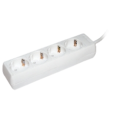 Удлинитель WYP10-16-04-03-Z-N У04 4 места 2 Р + P Е/3метра 3х1 мм2 16А/250 IEK