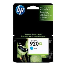 Картридж струйный HP 920XL CD972AE голубой для HP OJ 6000/6500