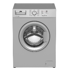 Стиральная машина Beko WRS 55P1 BSS серебристый, загрузка фронтальная 5 кг, 1000 об/мин., класс: А