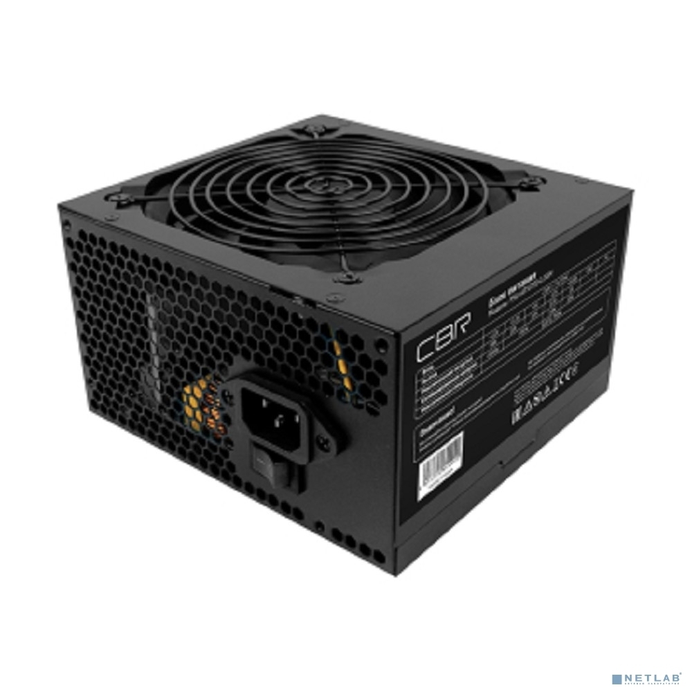 Блок питания CBR PSU-ATX700-12GM, 700Вт, 80 PLUS Bronze, 120мм, черный