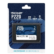 Накопитель SSD Patriot P220, 2Tb, SATA III, 2.5