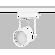 Трековый однофазный светильник со сменной лампой Ambrella light GL5101 WH белый GU10 max 12W