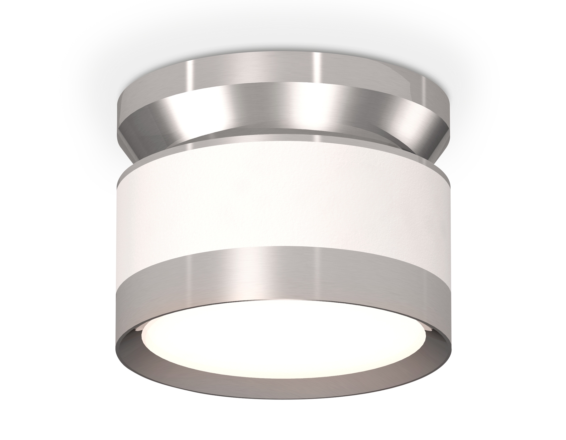 Светильник Ambrella Light XS8101055 SWH/PSL белый песок/серебро полированное GX53 (N8904, C8101, N8118)