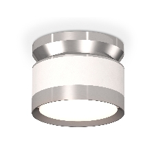 Светильник Ambrella Light XS8101055 SWH/PSL белый песок/серебро полированное GX53 (N8904, C8101, N8118)