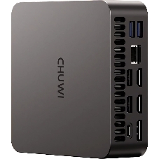 Компьютер Chuwi AuBox Intel Core Ultra 5 226V(2.1Ghz)/16384Mb/512PCISSDGb/Int:Intel Iris Xe Graphics/BT/WiFi/war 1y/0.865kg/Grey/Win11Pro + USB3.0*4/HDMI*1/DP*1/RJ45*1/WIFI6,BT5.2/bracket