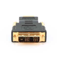 Адаптер (переходник) Gembird HDMI-DVI A-HDMI-DVI-1, 19M/19M, золотые разъемы, пакет