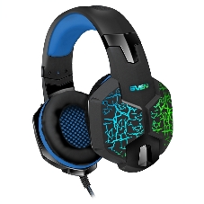 Гарнитура Sven AP-U980MV синий-чёрный, проводная, USB