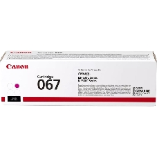 Картридж лазерный Canon 067M (5100C002) пурпурный (1250 стр.) для Canon LBP631/633/MF651/655/657